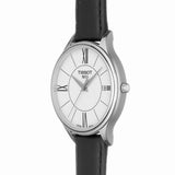  Shop Authentic Tissot Bella Ora Round White Dial Black Leather Strap Watch For Women - T103.210.16.018.00 - Luxxuri