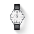  Shop Authentic Tissot Bella Ora Round White Dial Black Leather Strap Watch For Women - T103.210.16.018.00 - Luxxuri