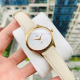  Shop Authentic Tissot T Lady Bella Ora Mother of Pearl Dial Cream Leather Strap Watch for Women - T103.310.36.111.00 - Luxxuri