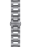 Tissot V8 Quartz Chronograph Black Dial Silver Steel Strap Watch For Men - T106.417.11.051.00