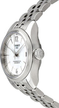  Shop Authentic Tissot Ballade Powermatic 80 Automatic Mother of Pearl Dial Silver Steel Strap Watch For Women - T108.208.11.117.00 - Luxxuri