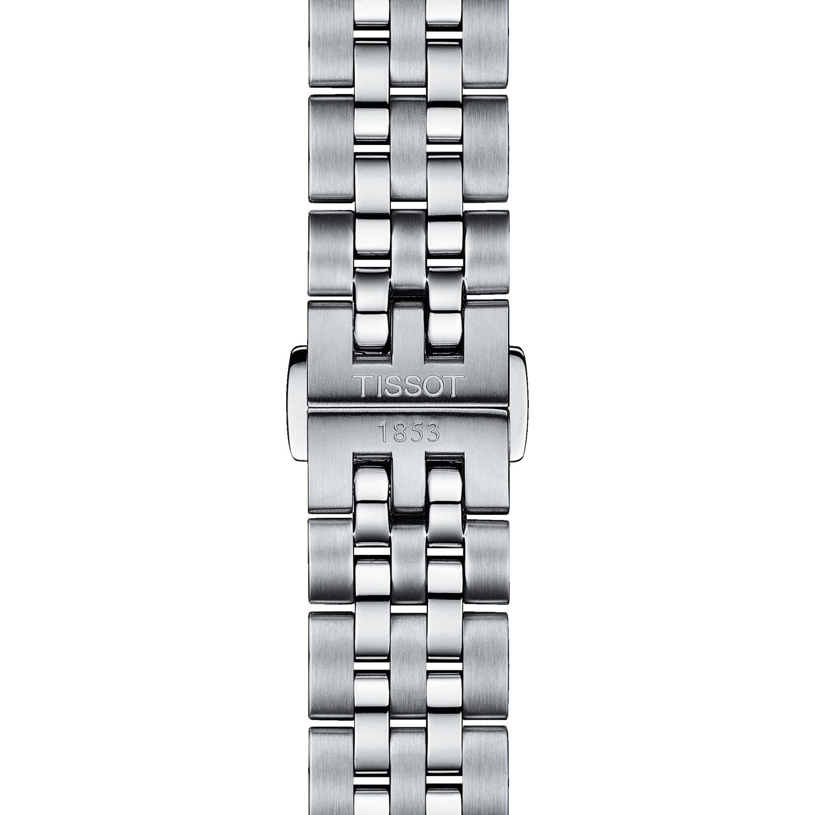  Shop Authentic Tissot Ballade Powermatic 80 Automatic Mother of Pearl Dial Silver Steel Strap Watch For Women - T108.208.11.117.00 - Luxxuri