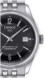  Shop Authentic Tissot Ballade Powermatic 80 Cosc Black Dial Silver Steel Strap Watch For Men - T108.408.11.057.00 - Luxxuri