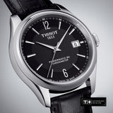  Shop Authentic Tissot Ballade Powermatic 80 Cosc Black Dial Black Leather Strap Watch For Men - T108.408.16.057.00 - Luxxuri