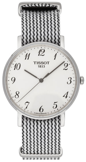  Shop Authentic Tissot T Classic Everytime Medium White Dial Two Tone NATO Strap Watch for Women - T109.410.18.032.00 - Luxxuri