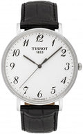  Shop Authentic Tissot Everytime Large White Dial Black Leather Strap Watch For Men - T109.610.16.032.00 - Luxxuri