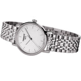  Shop Authentic Tissot Everytime Small White Dial Silver Mesh Bracelet Watch For Women - T109.210.11.031.00 - Luxxuri