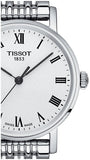  Shop Authentic Tissot T Classic Everytime Small White Dial Silver Mesh Bracelet Watch For Women - T109.210.11.033.00 - Luxxuri