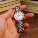  Shop Authentic Tissot T Classic Everytime Small White Dial Silver Mesh Bracelet Watch For Women - T109.210.11.033.00 - Luxxuri