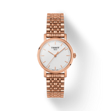  Shop Authentic Tissot T Classic Everytime Small White Dial Rose Gold Mesh Bracelet Watch For Women - T109.210.33.031.00 - Luxxuri