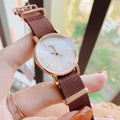  Shop Authentic Tissot Everytime Desire White Dial Maroon NATO Strap Watch for Women - T109.210.37.031.00 - Luxxuri