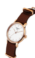  Shop Authentic Tissot Everytime Desire White Dial Maroon NATO Strap Watch for Women - T109.210.37.031.00 - Luxxuri