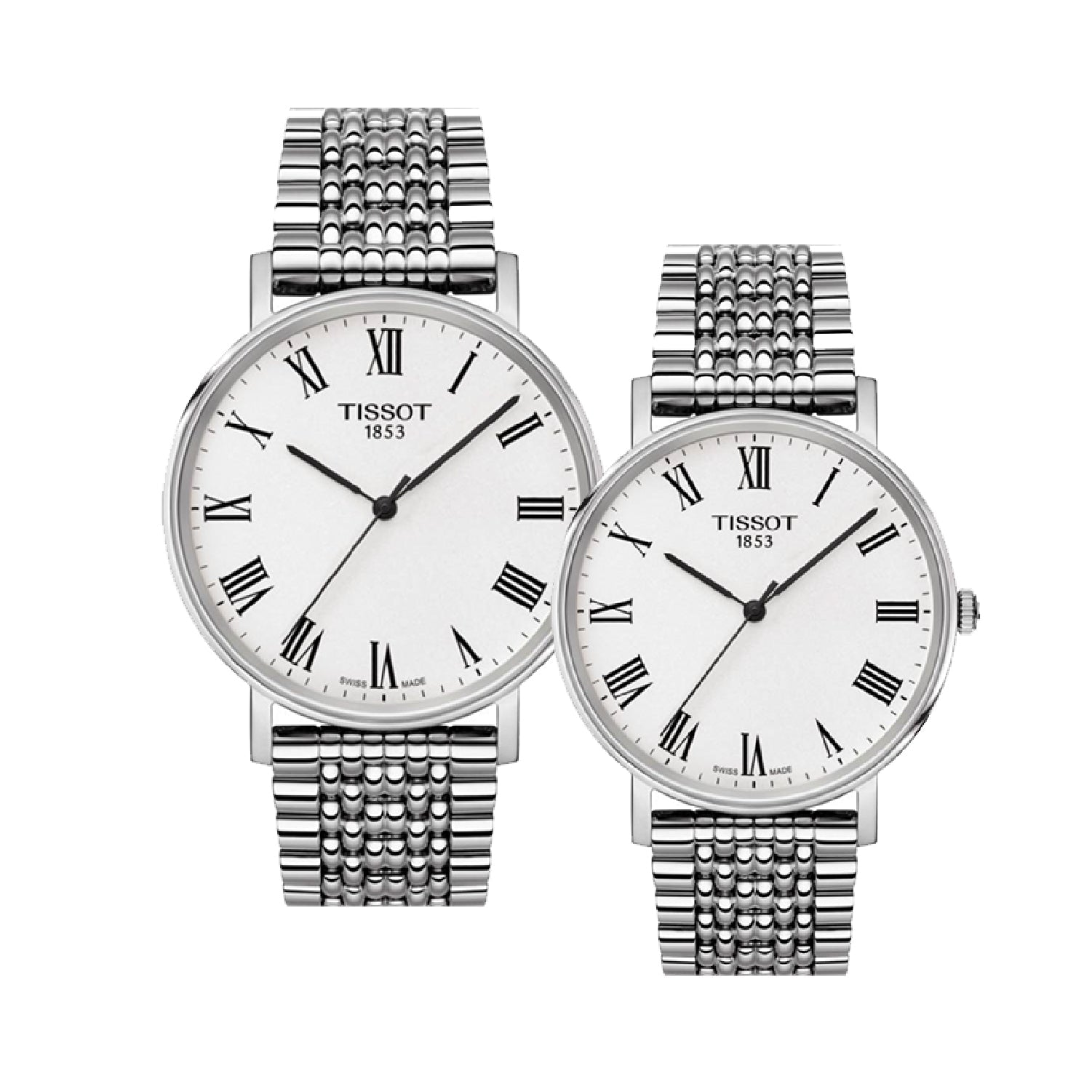  Shop Authentic Tissot T Classic Everytime White Dial Silver Mesh Bracelet Watch For Men - T109.410.11.033.00 - Luxxuri
