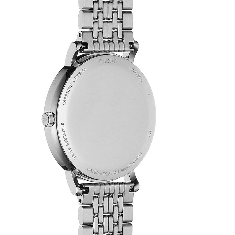  Shop Authentic Tissot T Classic Everytime White Dial Silver Mesh Bracelet Watch For Men - T109.410.11.033.00 - Luxxuri