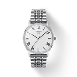  Shop Authentic Tissot T Classic Everytime White Dial Silver Mesh Bracelet Watch For Men - T109.410.11.033.00 - Luxxuri