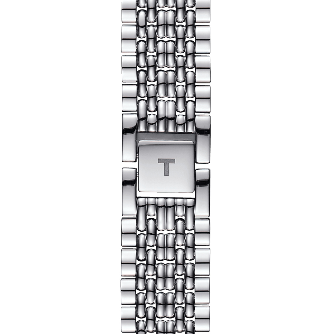 Tissot T Classic Everytime White Dial Silver Mesh Bracelet Watch For Men - T109.410.11.033.00