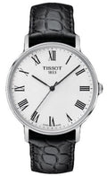  Shop Authentic Tissot Everytime Medium White Dial Black Leather Strap Watch For Men - T109.410.16.033.01 - Luxxuri