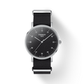  Shop Authentic Tissot Everytime Medium Black Dial Black NATO Strap Watch For Men - T109.410.17.077.00 - Luxxuri