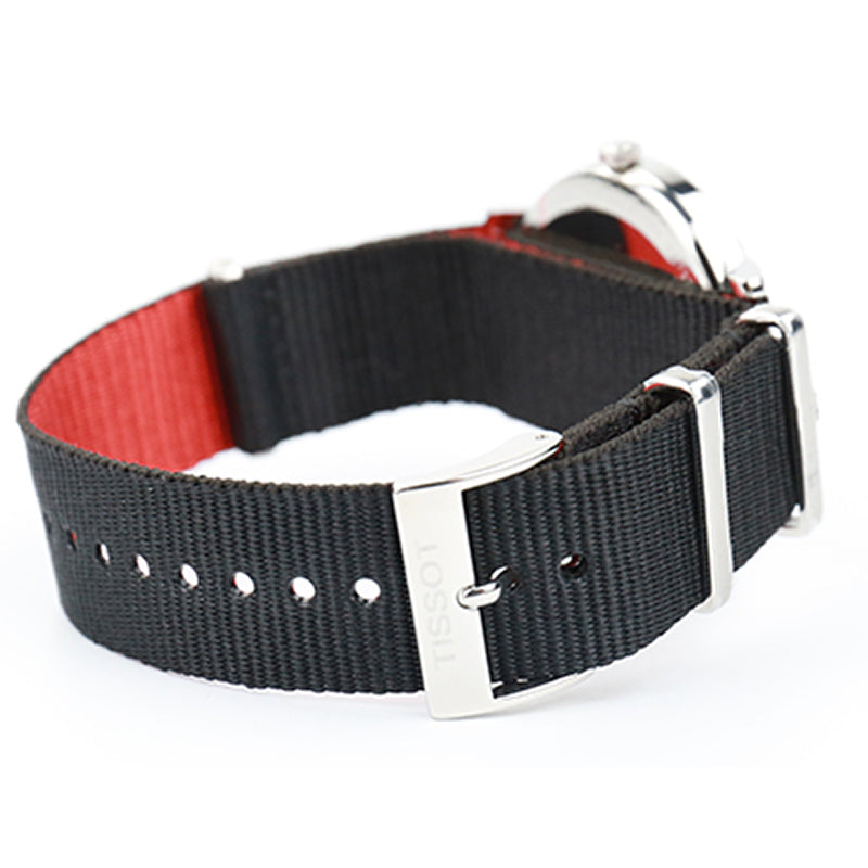  Shop Authentic Tissot Everytime Medium Black Dial Black NATO Strap Watch For Men - T109.410.17.077.00 - Luxxuri