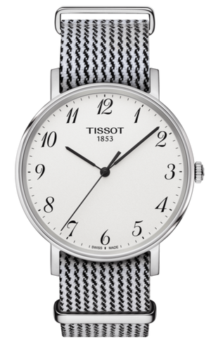  Shop Authentic Tissot T Classic Everytime Medium White Dial Two Tone NATO Strap Watch for Women - T109.410.18.032.00 - Luxxuri