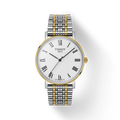 Tissot Everytime Medium White Dial Two Tone Mesh Bracelet Watch For Men - T109.410.22.033.00