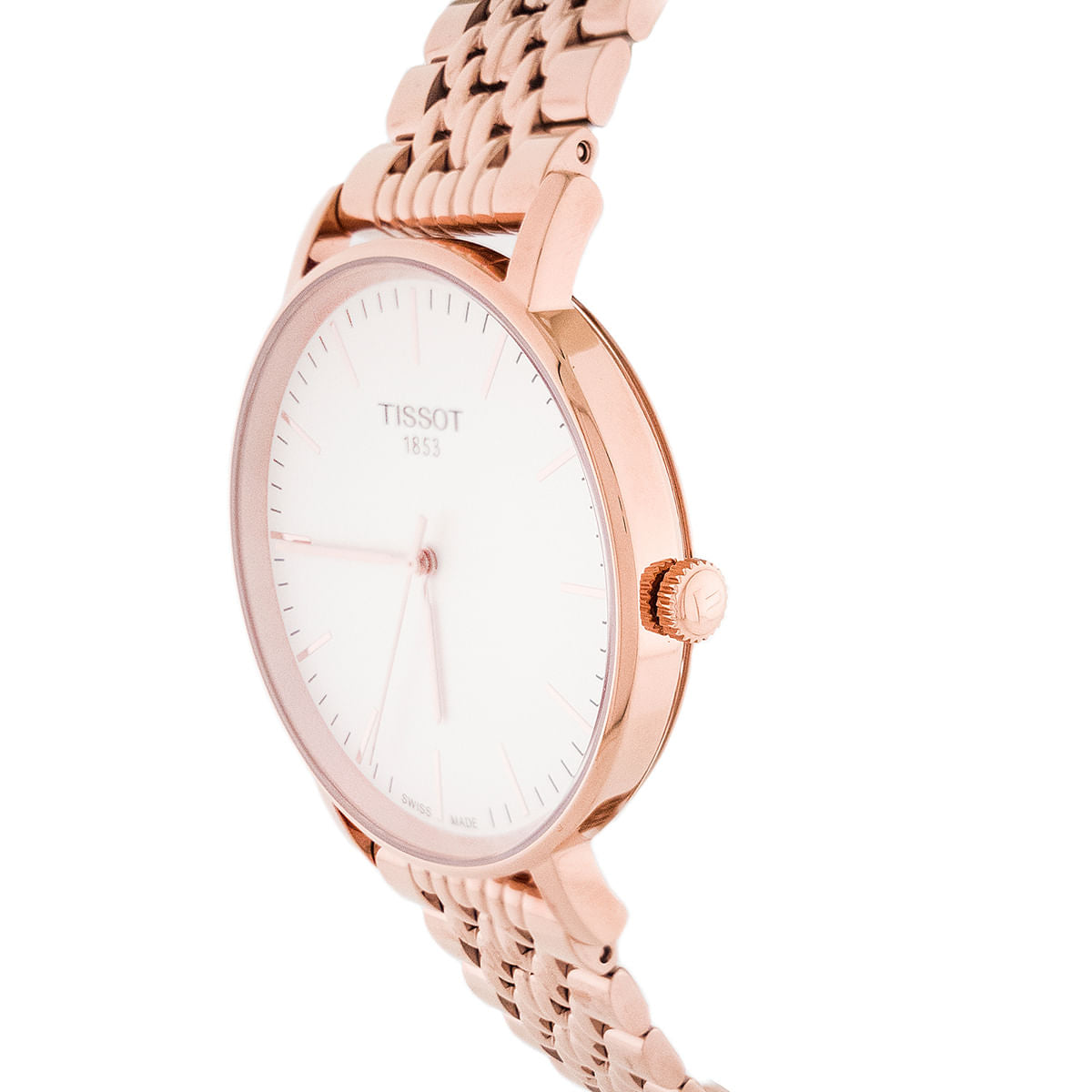  Shop Authentic Tissot Everytime Medium White Dial Rose Gold Mesh Bracelet Watch For Men - T109.410.33.031.00 - Luxxuri