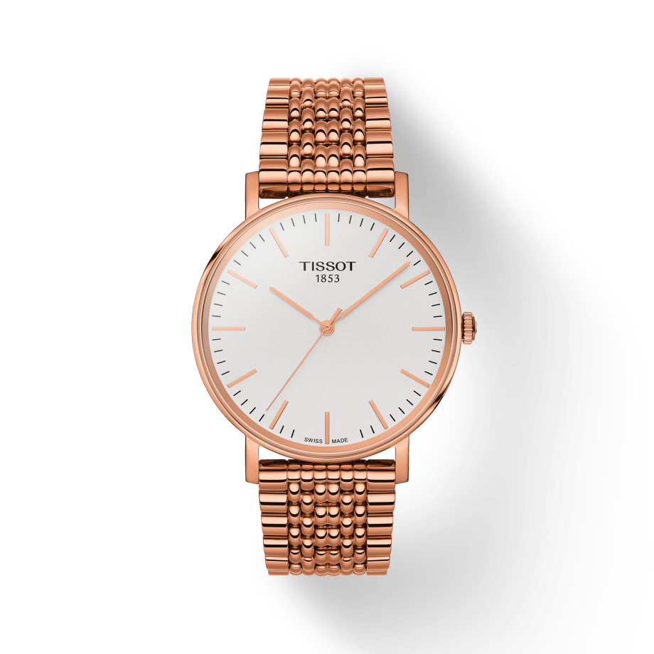  Shop Authentic Tissot Everytime Medium White Dial Rose Gold Mesh Bracelet Watch For Men - T109.410.33.031.00 - Luxxuri