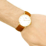  Shop Authentic Tissot T Classic Everytime White Dial Brown Leather Strap Watch For Men - T109.410.36.031.00 - Luxxuri