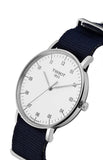  Shop Authentic Tissot T Classic Everytime Large White Dial Blue NATO Strap Watch For Men - T109.610.17.037.00 - Luxxuri