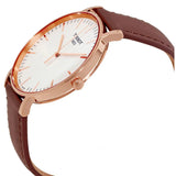  Shop Authentic Tissot T Classic Everytime White Dial Brown Leather Strap Watch for Men - T109.610.36.031.00 - Luxxuri