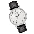  Shop Authentic Tissot Everytime Desire Medium White Dial Black Leather Strap Watch For Men - T109.410.16.032.00 - Luxxuri