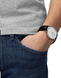  Shop Authentic Tissot T Classic Everytime Large White Dial Black Leather Strap Watch For Men - T109.610.16.031.00 - Luxxuri