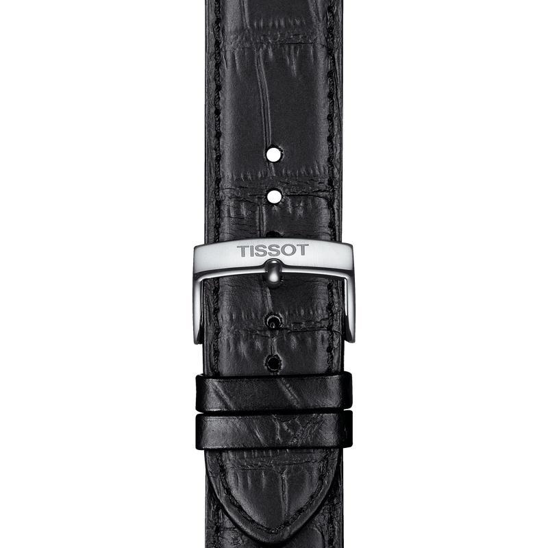  Shop Authentic Tissot Everytime Large White Dial Black Leather Strap Watch For Men - T109.610.16.032.00 - Luxxuri