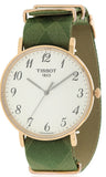  Shop Authentic Tissot T Classic Everytime White Dial Green Nylon Strap Watch for Men - T109.610.38.032.00 - Luxxuri