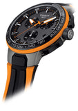  Shop Authentic Tissot T Race Cycling Chronograph Black Dial Two Tone Rubber Strap Watch For Men - T111.417.37.441.04 - Luxxuri