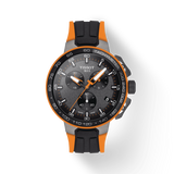  Shop Authentic Tissot T Race Cycling Chronograph Black Dial Two Tone Rubber Strap Watch For Men - T111.417.37.441.04 - Luxxuri
