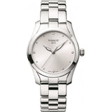  Shop Authentic Tissot T Wave Diamonds White Dial Silver Steel Strap Watch For Women - T112.210.11.036.00 - Luxxuri