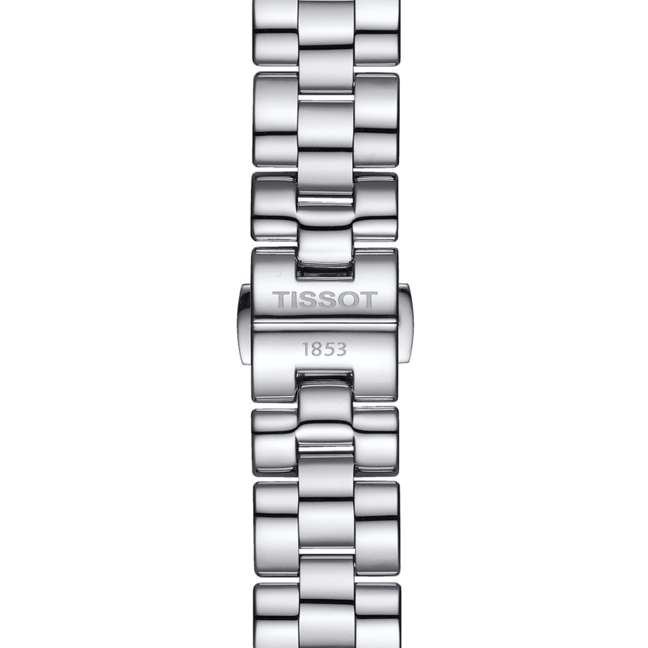 Tissot T Wave Diamonds White Dial Silver Steel Strap Watch For Women - T112.210.11.036.00