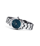  Shop Authentic Tissot T Wave II Blue Dial Silver Steel Strap Watch For Women - T112.210.11.046.00 - Luxxuri