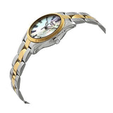  Shop Authentic Tissot T Wave Lady White Mother of Pearl Dial Two Tone Steel Strap Watch For Women - T112. 210. 22. 113. 00 - Luxxuri