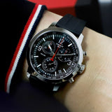  Shop Authentic Tissot PRC 200 Chronograph Black Dial Black Rubber Strap Watch for Men - T114.417.17.057.00 - Luxxuri
