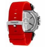  Shop Authentic Tissot T Race Chronograph Black Dial Red Silicone Strap Watch For Men - T115.417.27.051.00 - Luxxuri