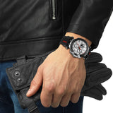  Shop Authentic Tissot T Race Chronograph White Dial Black Silicone Strap Watch For Men - T115.417.27.011.00 - Luxxuri