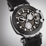  Shop Authentic Tissot T Race Chronograph Anthracite Black Dial Black Silicone Strap Watch For Men - T115.417.27.061.00 - Luxxuri
