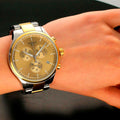  Shop Authentic Tissot T Sport Chrono XL Classic Gold Dial Two Tone Steel Strap Watch for Men - T116.617.22.021.00 - Luxxuri