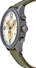  Shop Authentic Tissot T Sport Chrono XL Beige Dial Green Nylon Strap Watch for Men - T116.617.37.267.00 - Luxxuri