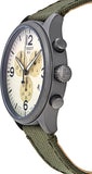  Shop Authentic Tissot T Sport Chrono XL Beige Dial Green Nylon Strap Watch for Men - T116.617.37.267.00 - Luxxuri