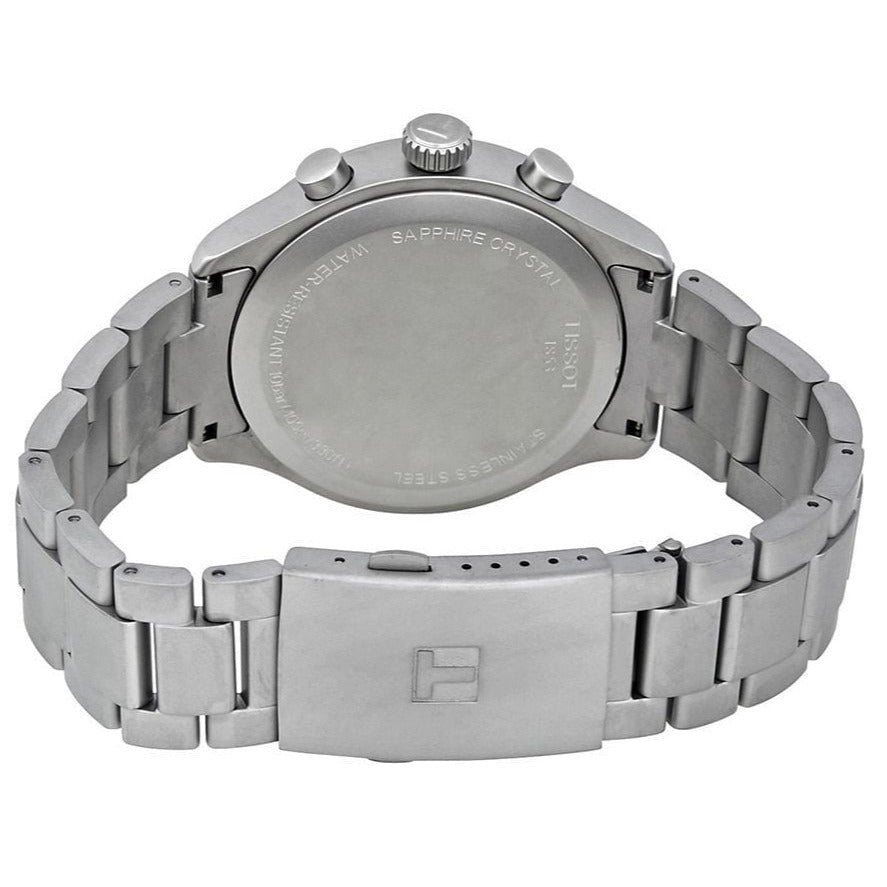  Shop Authentic Tissot T Sport Chrono XL Chronograph Blue Dial Silver Steel Strap Watch For Men - T116.617.11.047.00 - Luxxuri