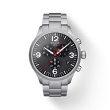  Shop Authentic Tissot Chrono XL Black Dial Silver Steel Strap Watch For Men - T116.617.11.057.00 - Luxxuri