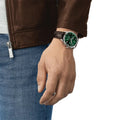  Shop Authentic Tissot Chrono XL Chronograph Classic Green Dial Brown Leather Strap Watch For Men - T116.617.16.091.00 - Luxxuri